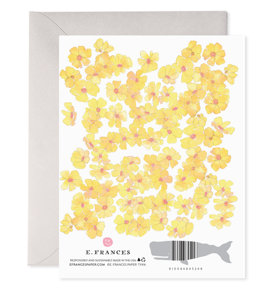 Yellow Flowers Thank You | Boxed set of 6