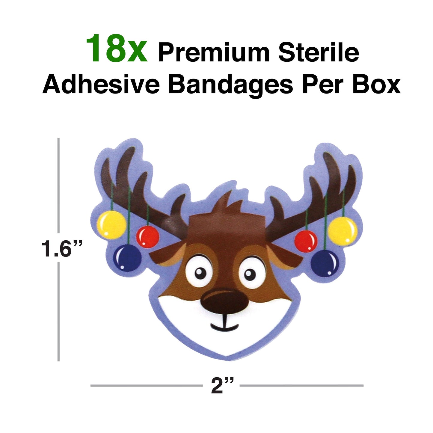 Reindeer Adhesive Bandages