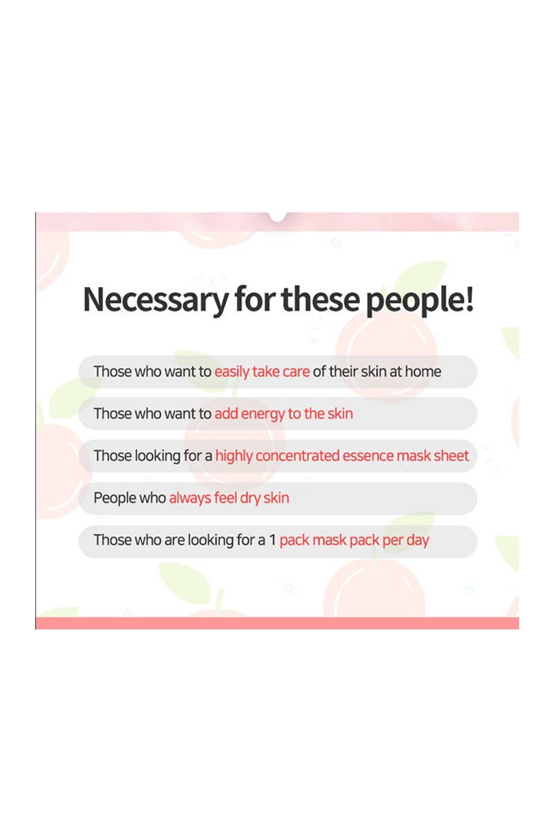 Essence Mask Sheet Peach