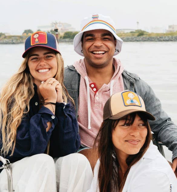 Rainbow House Cotton Bucket Hat