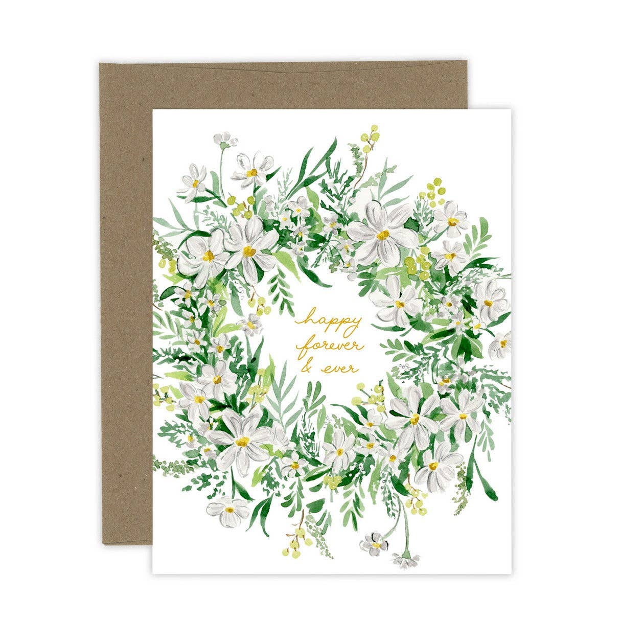 Happy Forever & Ever Wedding Card