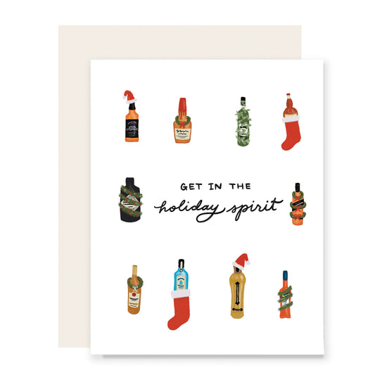 Holiday Spirits Card | Season's Greeting Card