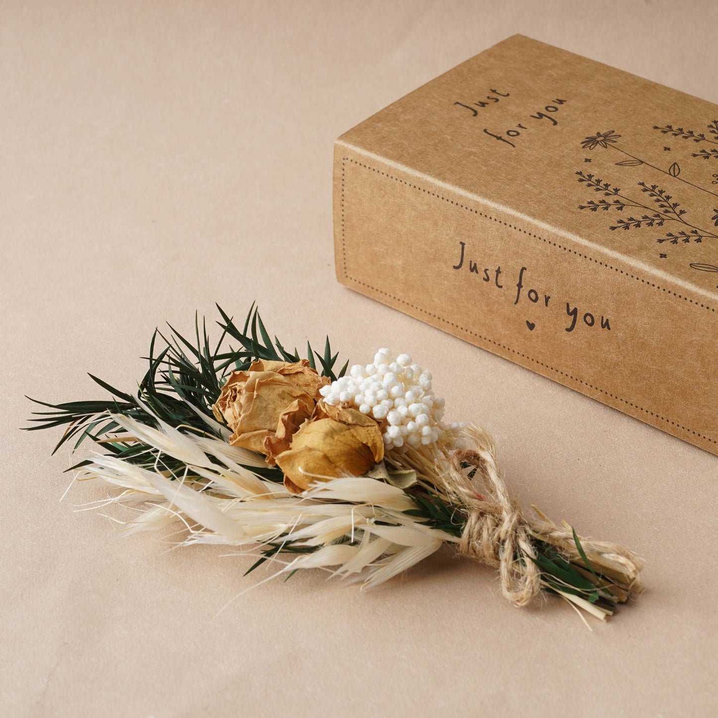 Send With Love 4 Asst. Dried Flower Bouquets In Display