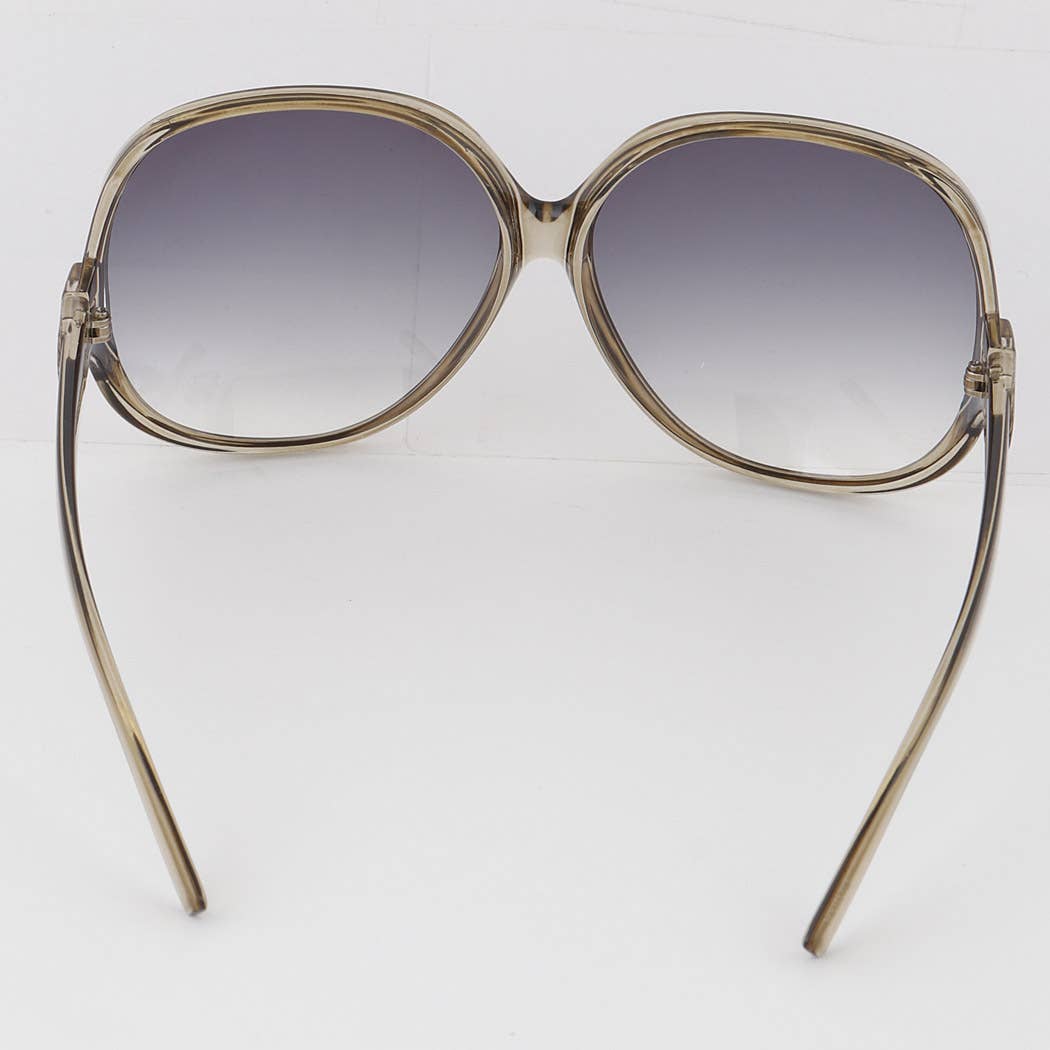 Dark Shadow Round Sunglasses