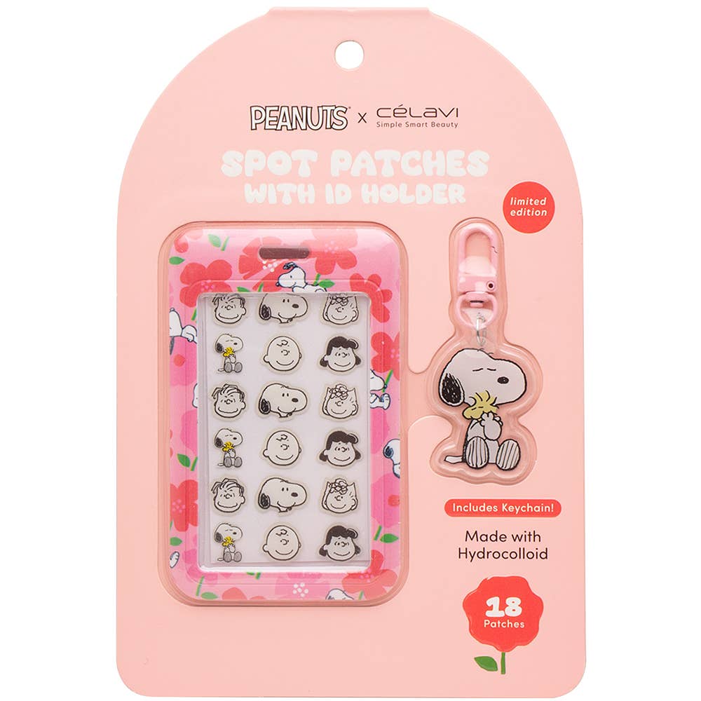 CELAVI X PEANUTS SPOT PATCHES WITH ID HOLDER, p 46029