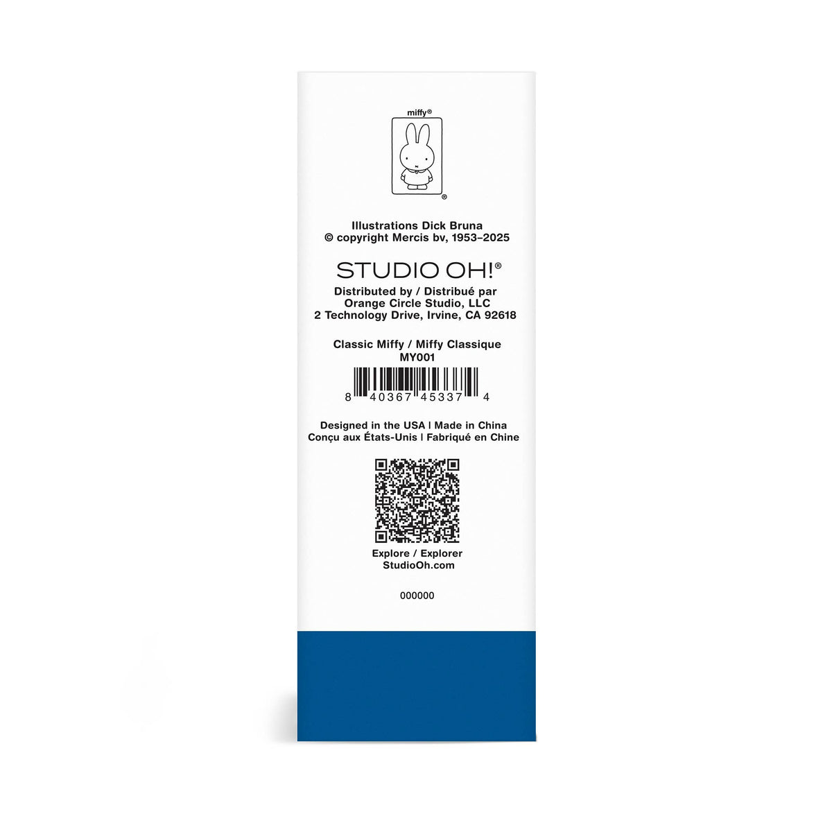 Washi Tape Set Classic Miffy Set of 5