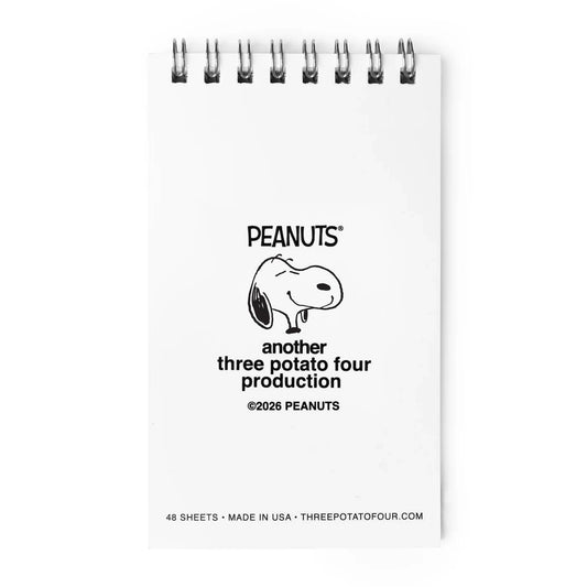 3P4 x Peanuts - Snoopy Strawberry Mini Notebook