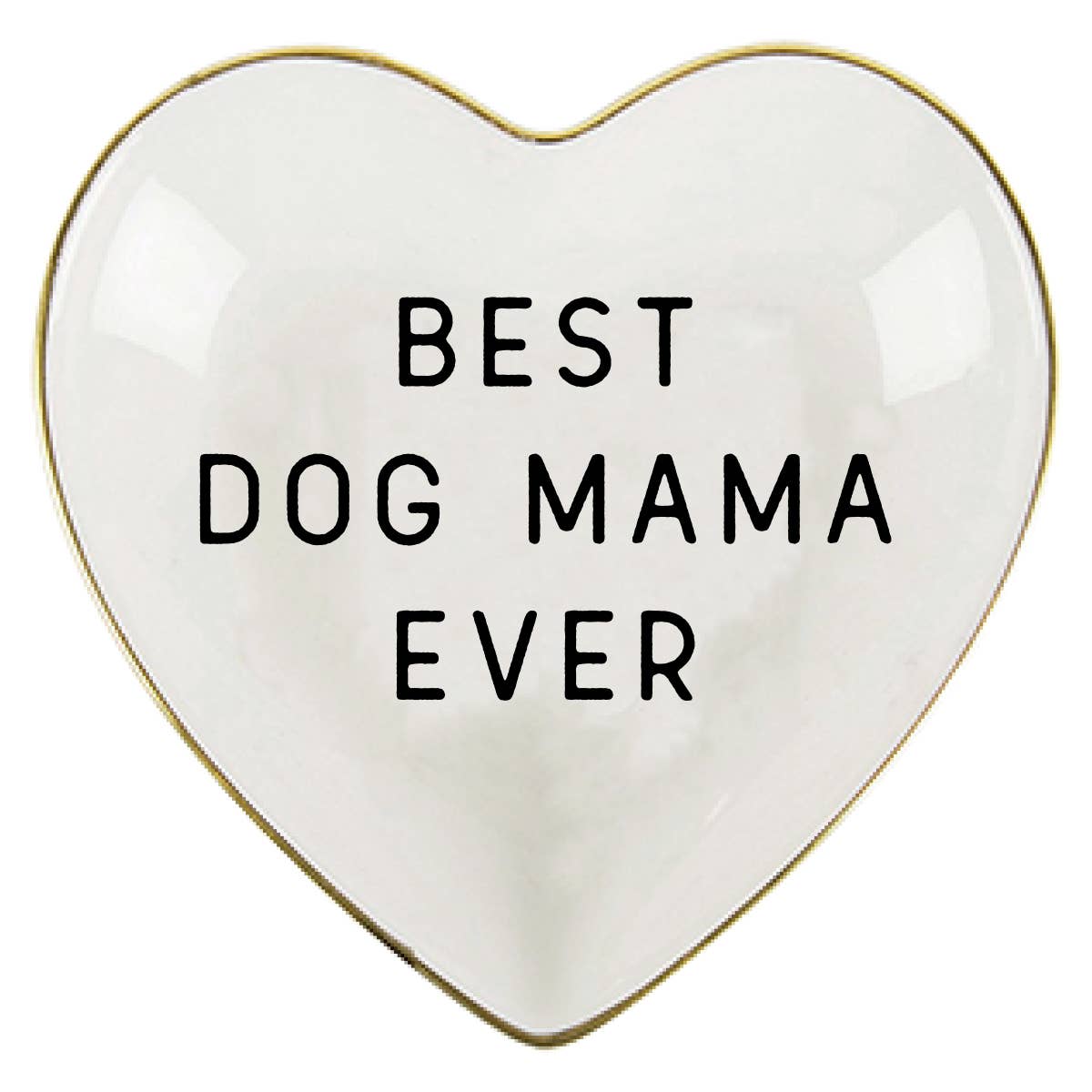 Ceramic Trinket Tray | Best Dog Mama Ever