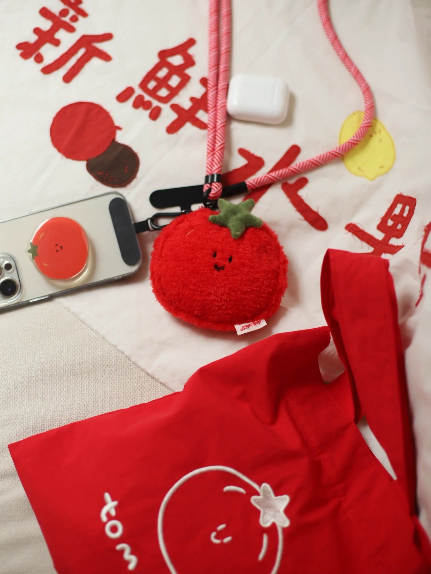 Daily White | Tomato Mini Bag