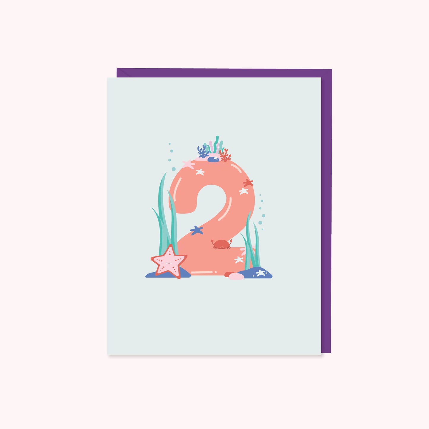 Two Years Old | Greeting Card