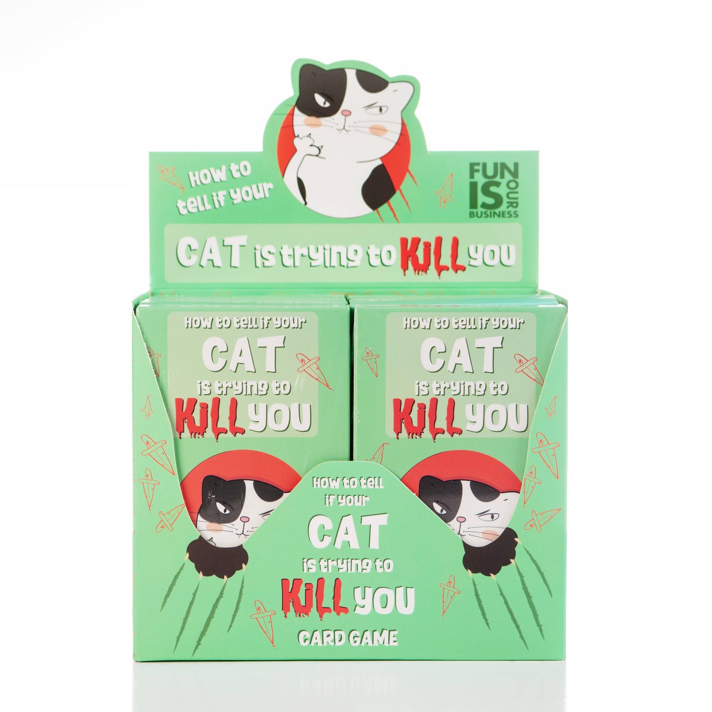 BESTSELLER - Is Your Cat is Trying to Kill You Card Game