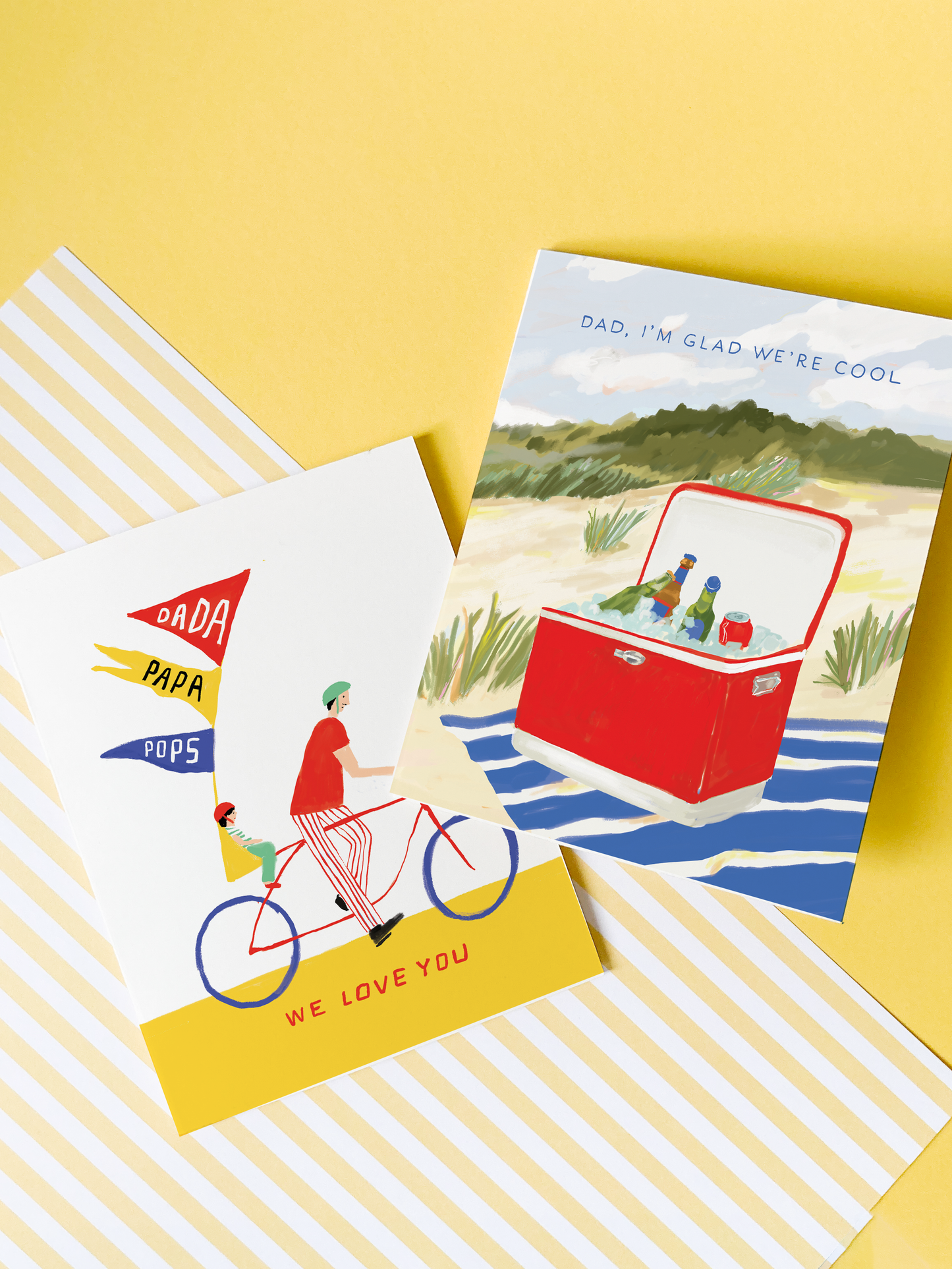Cooler Dad - Outdoor Pun Father's Day Card