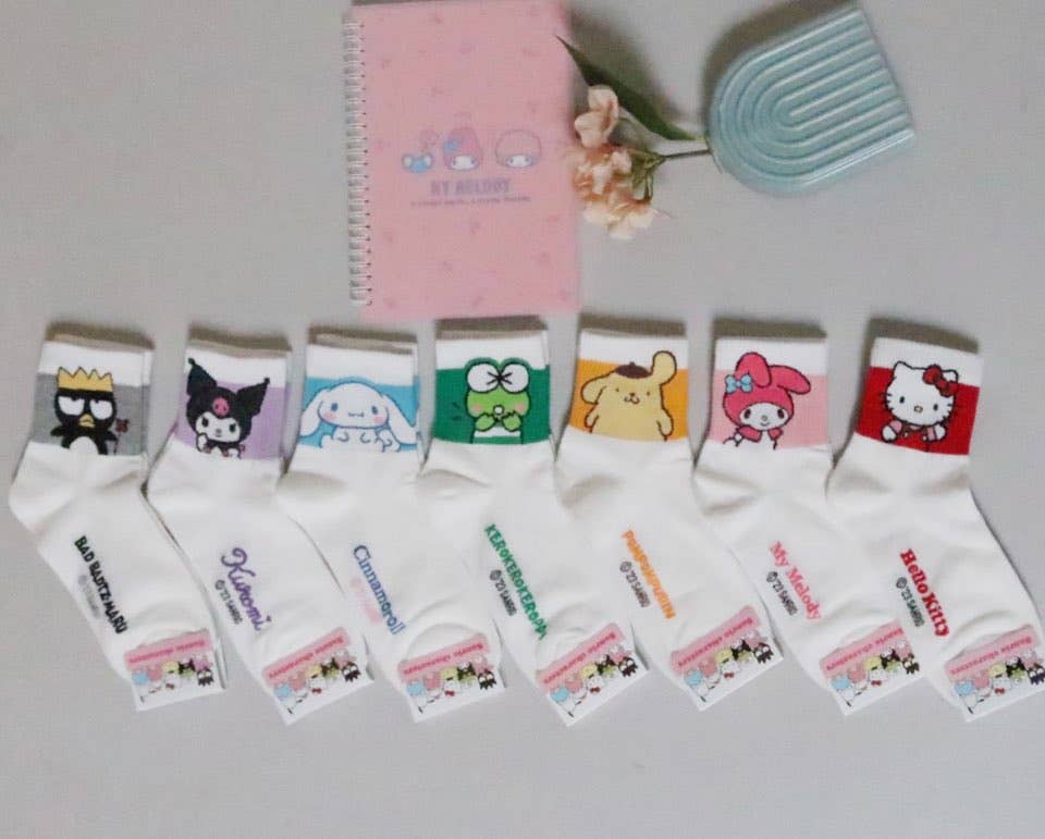 Sanrio Ankle line Soft Socks