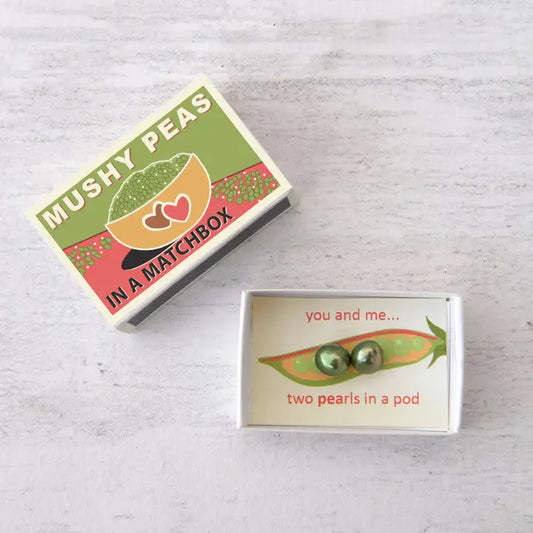 Mushy Peas Pearls Gift Matchbox