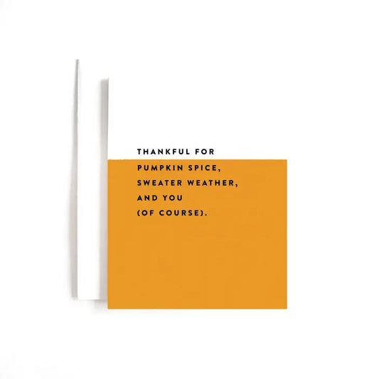 Thankful For Boxed Card Set