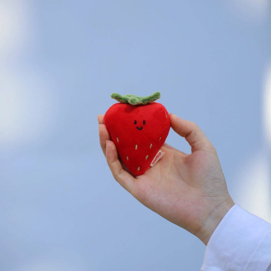 Daily White | Strawberry Bag Charm
