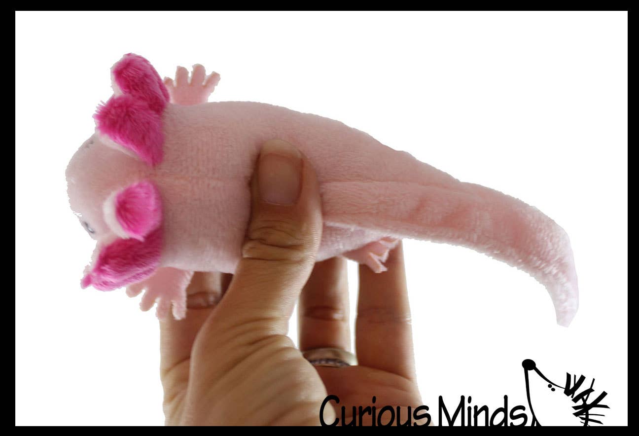 Tiny Axolotl Realistic Cute Plush Stuffed Animals