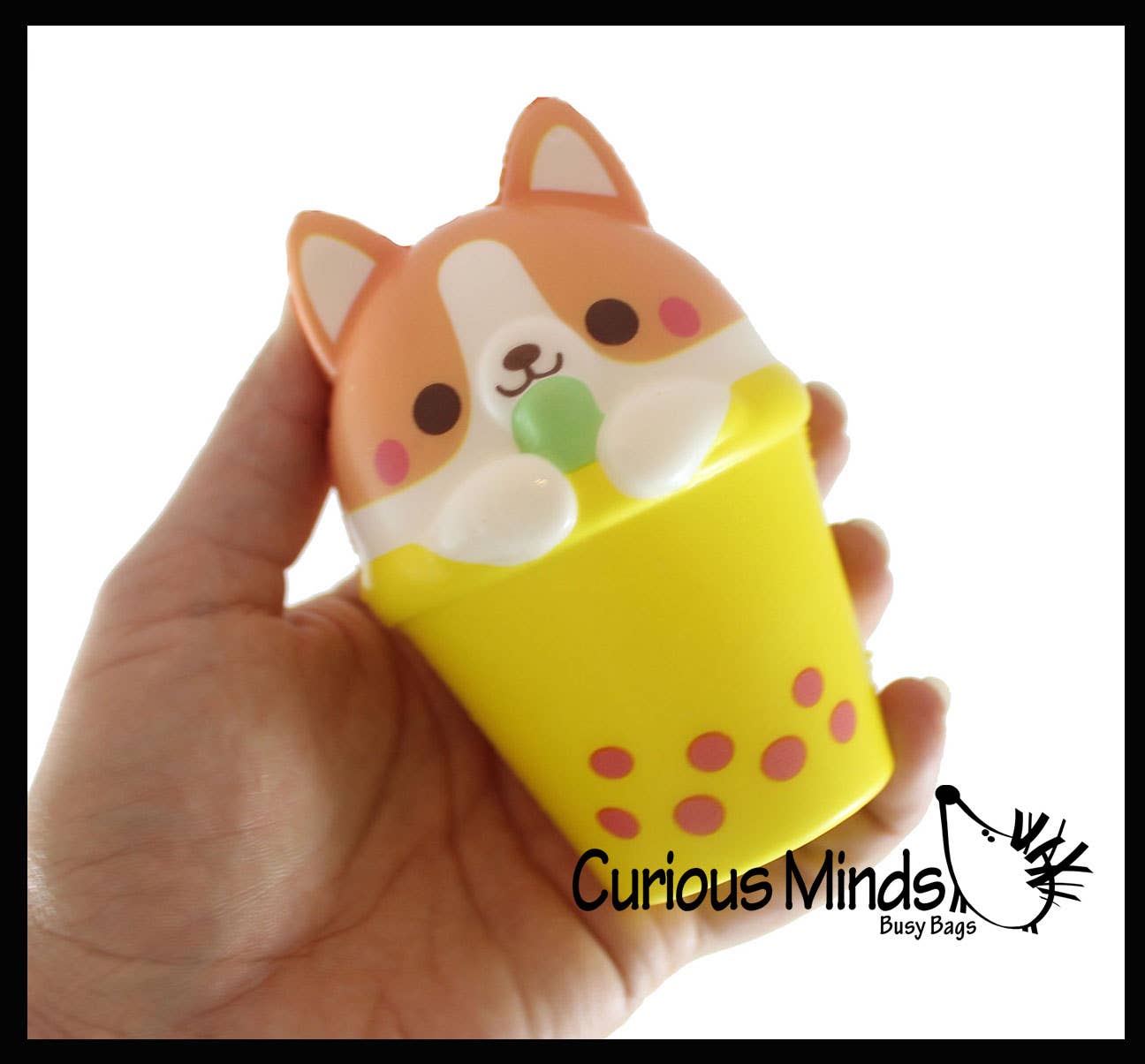 Animal Drinking 4" Bubble Tea Drink Slow Rise Squishy Toys