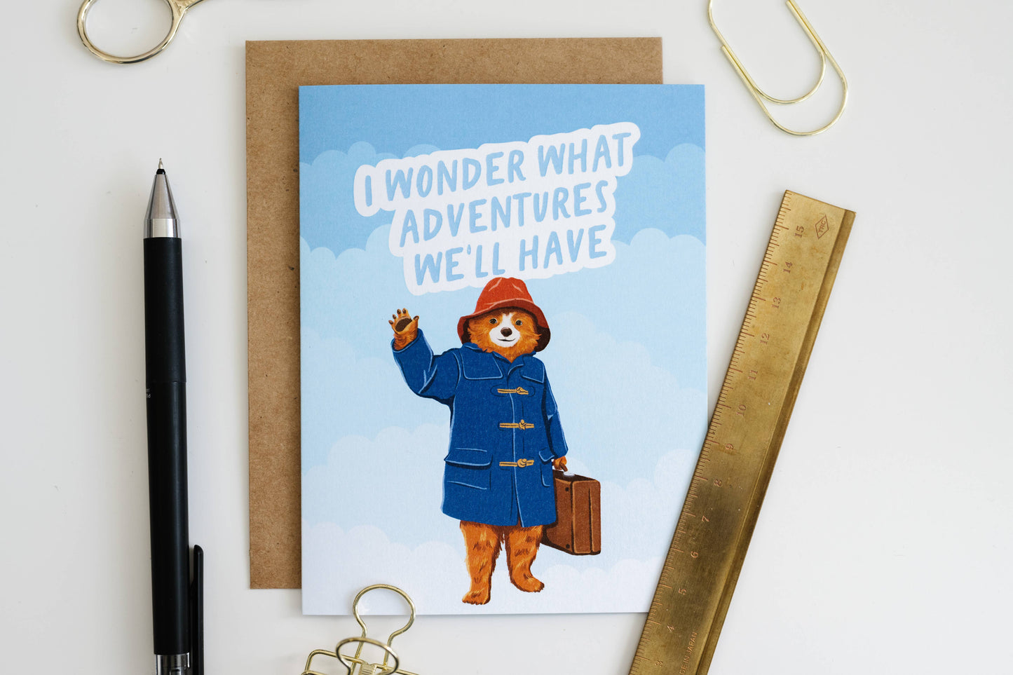 Marmalade Bear Pop Culture Card