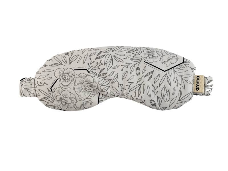 Therapeutic lavender eye mask (Geo Floral print)