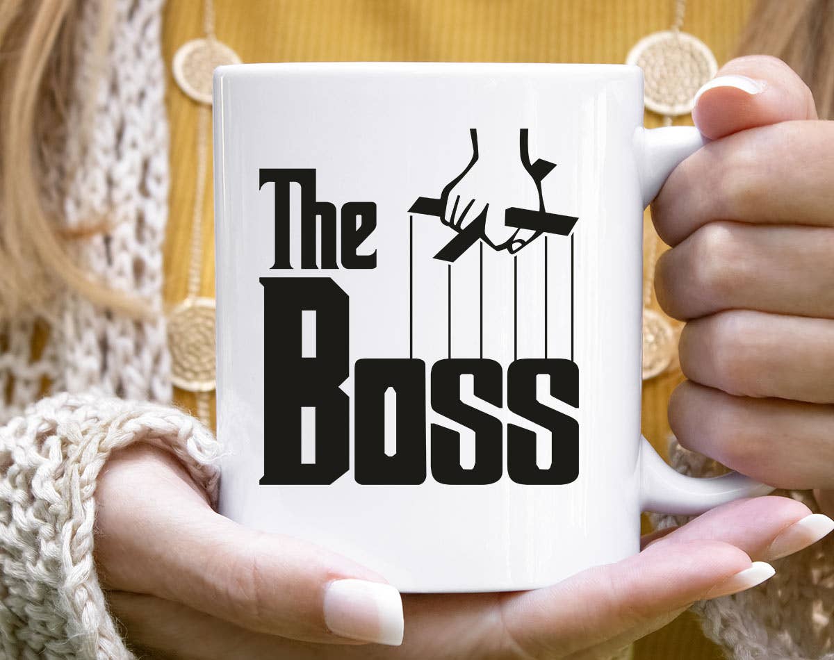 The Boss - Funny Boss Mom Dad Coffee Mug