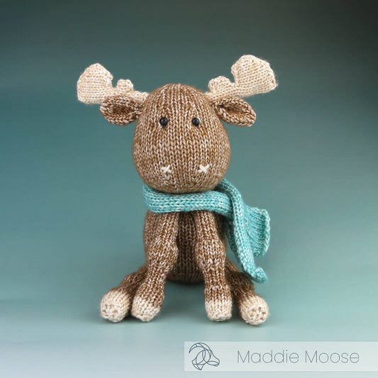 DIY Knitting Kit - Maddie Moose