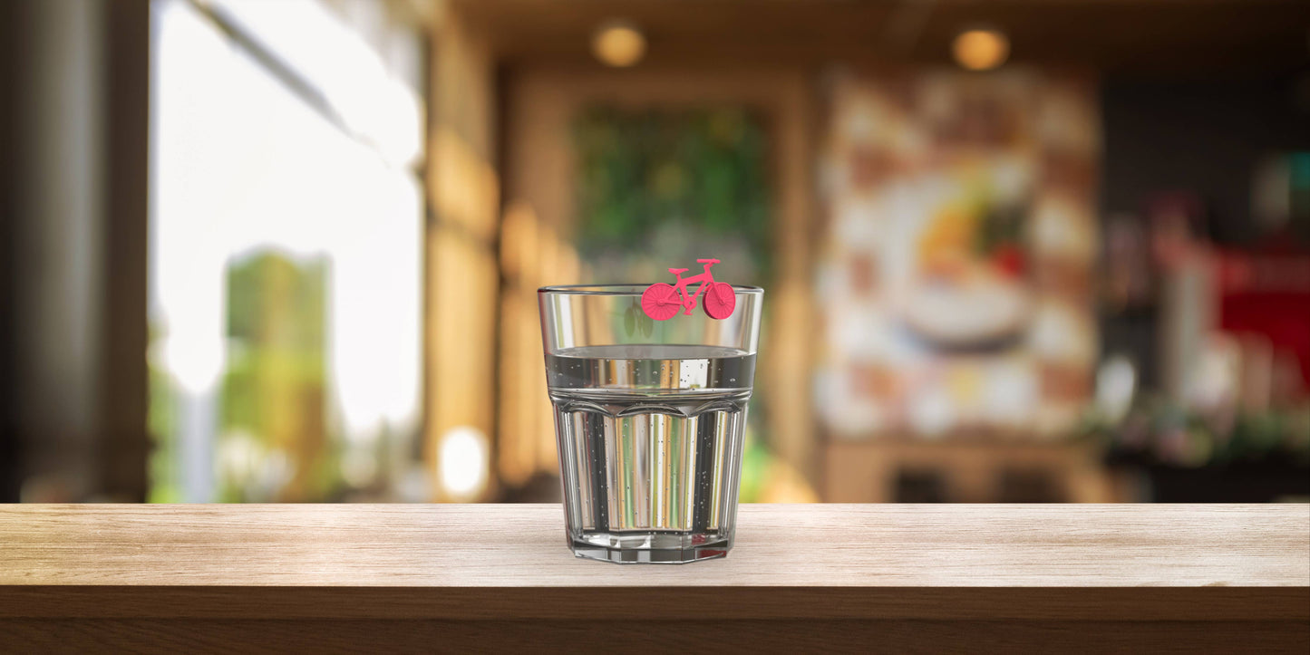 Bicycle glass marker | colorful