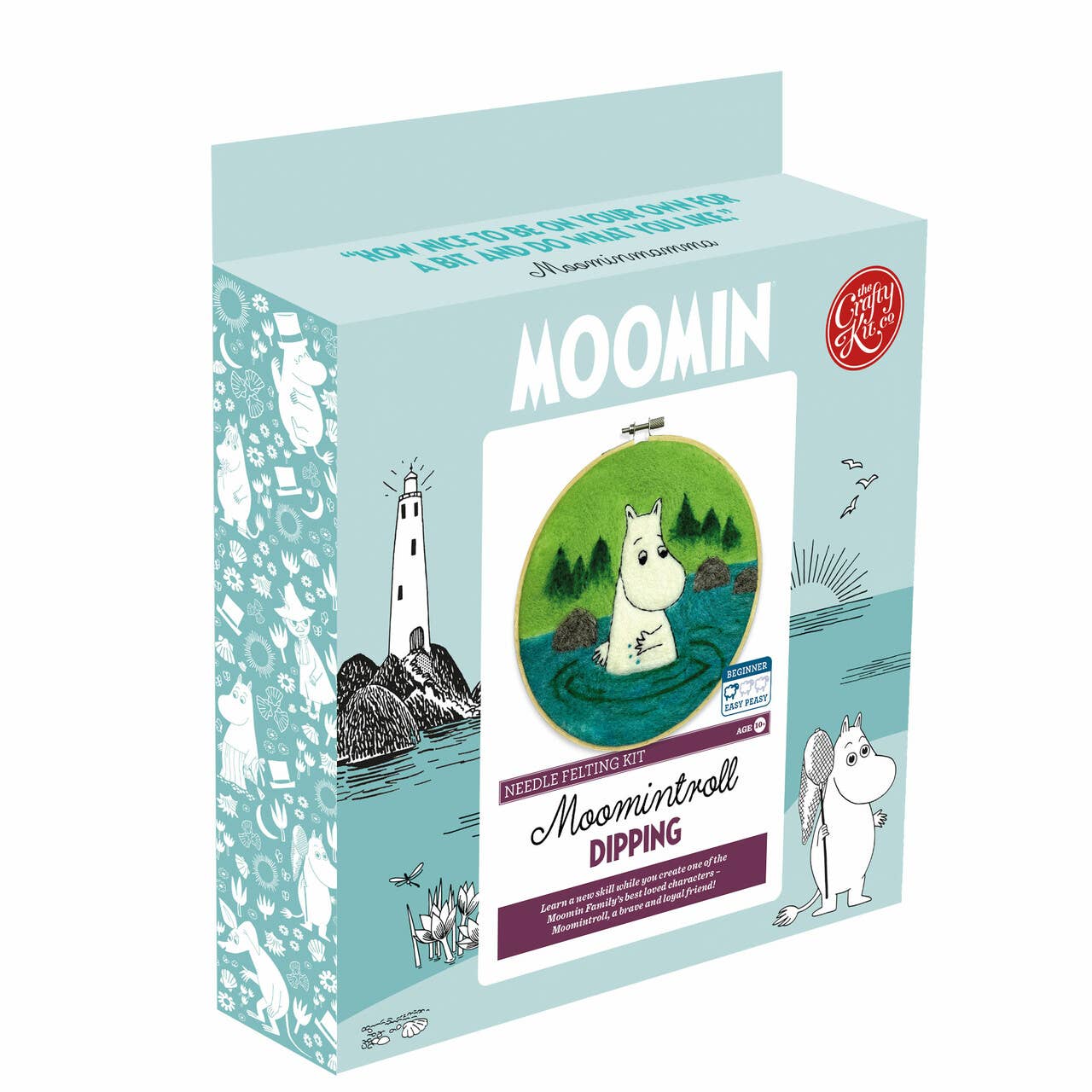 Moomintroll Dipping Needle Felt Craft Kit