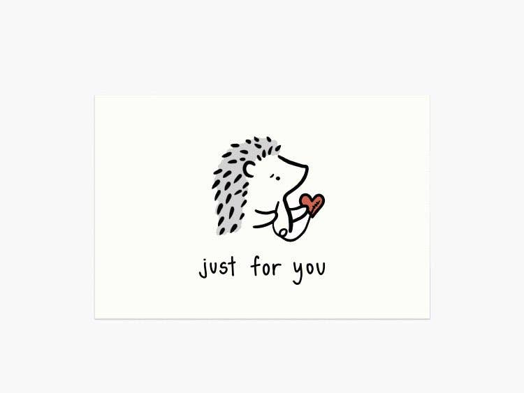 Just for You Postcard