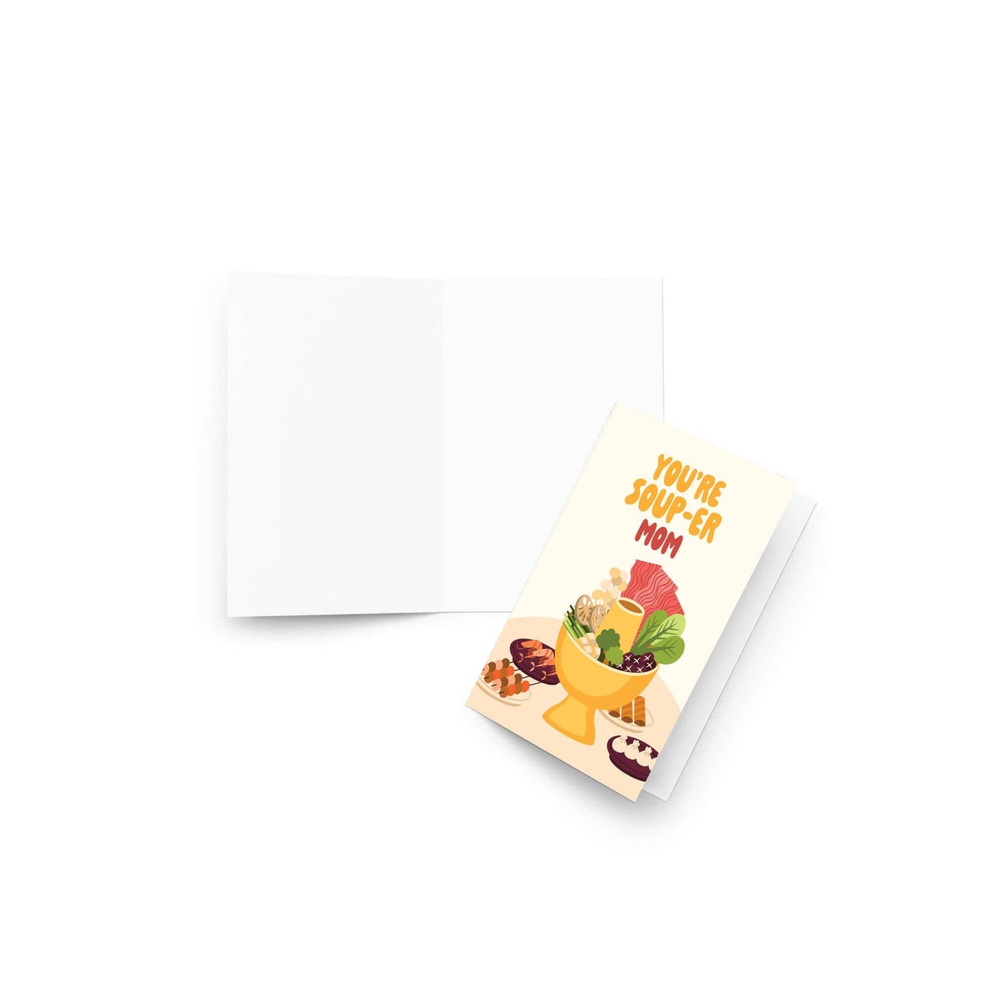 Hot Pot Mother's Day Card | Asian Comfort Food Soup Pun