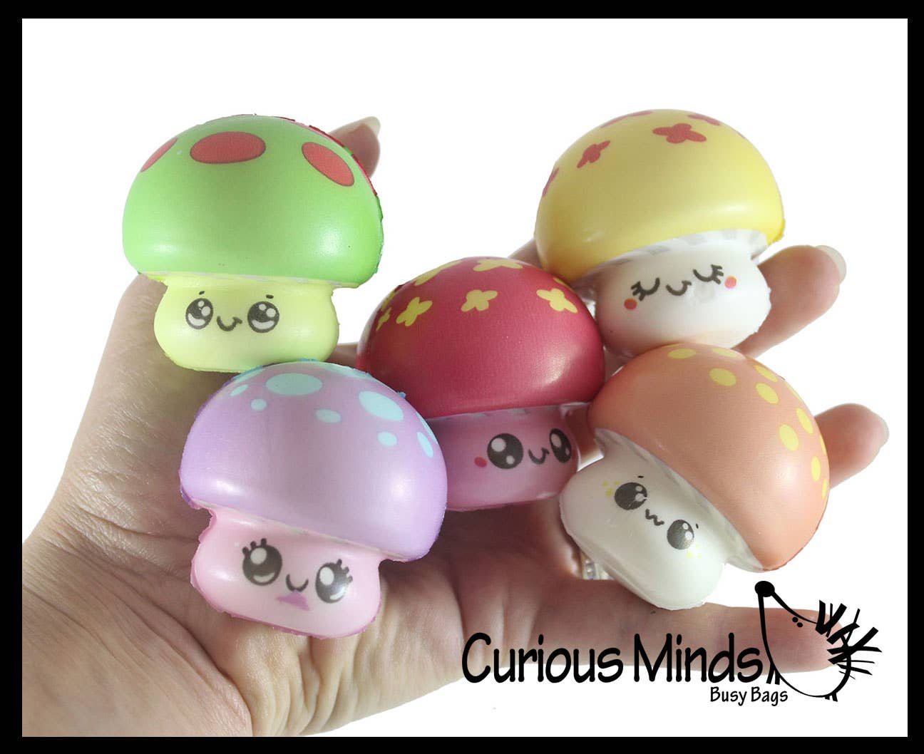 Cute Mushroom Micro Slow Rise Squishy Toys