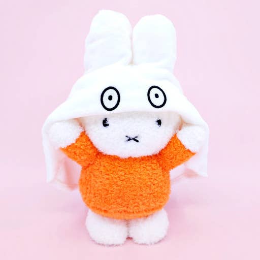 NEW Miffy Ghost Transformation Keychain Plush