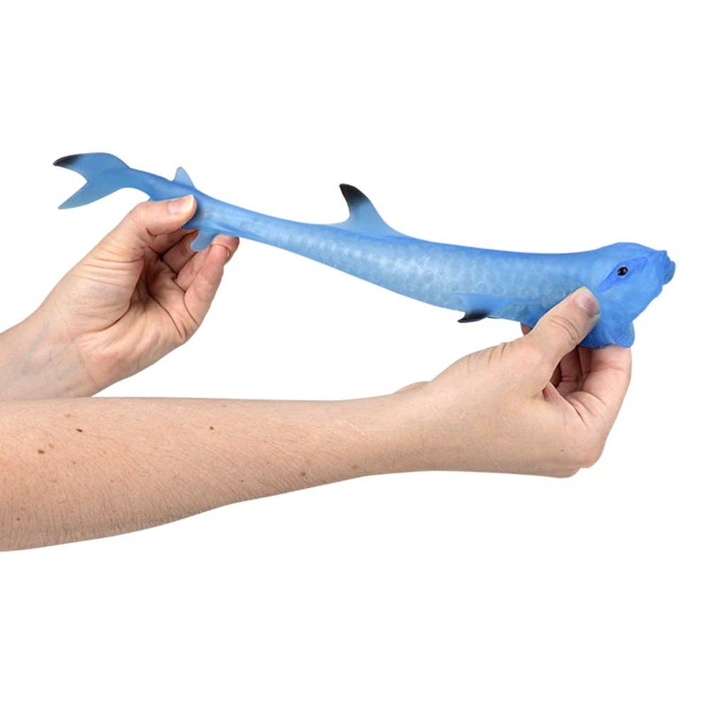9" STRETCH BEAD HAMMERHEAD SHARK