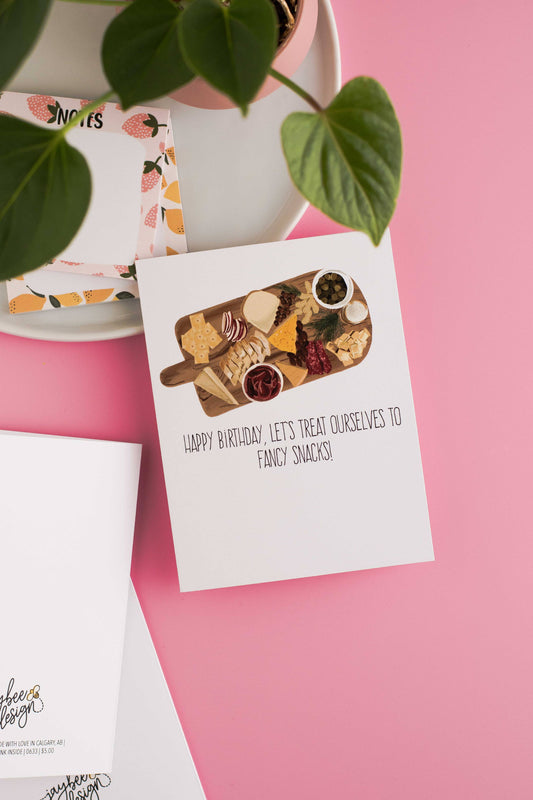 Happy Birthday! Let's Treat Ourselves To... - Greeting Card