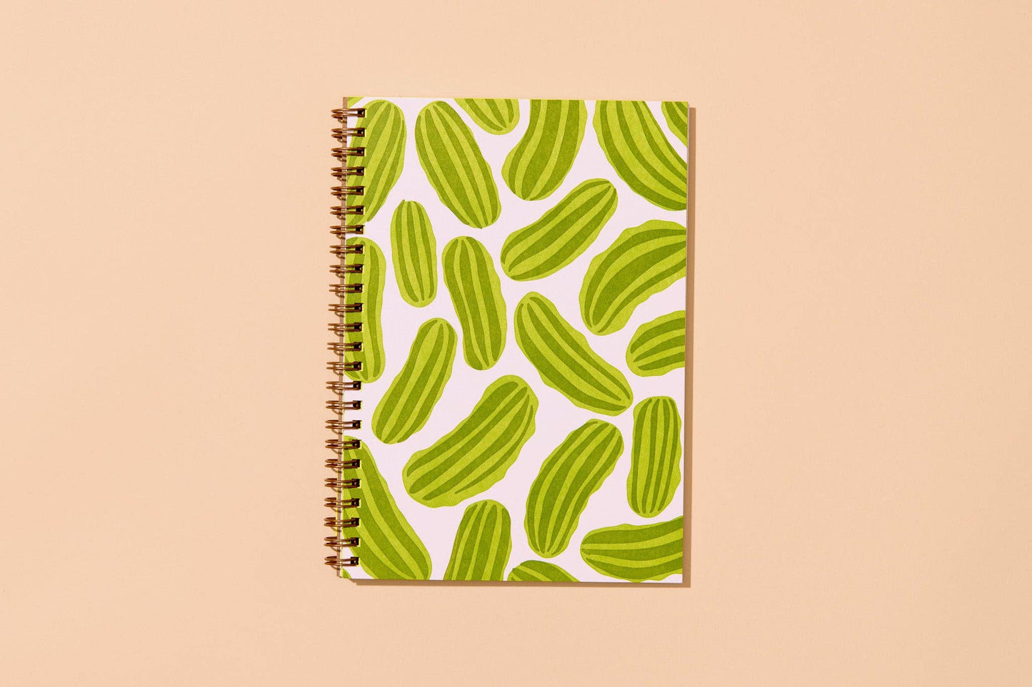 Pickles A5 Letterpress Spiral Notebook Valentines Day Gift Mothers Day