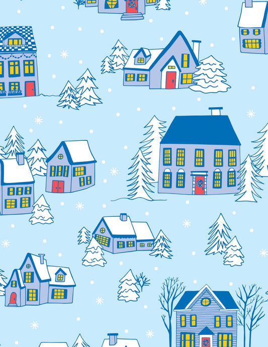 Winter Houses Gift Bag