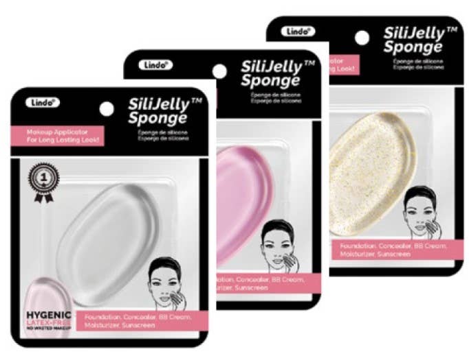 Lindo Silijelly Makeup Blending Sponge -Single with case