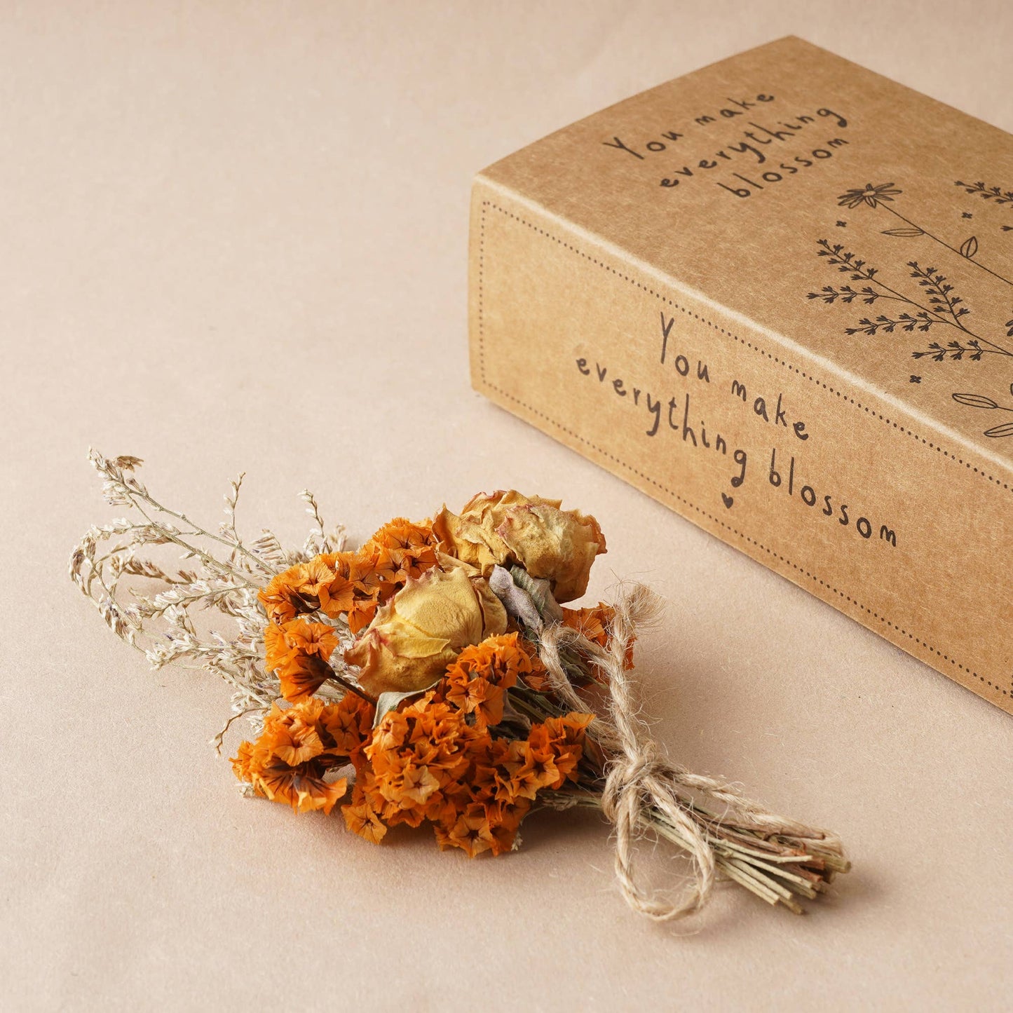 Send With Love 4 Asst. Dried Flower Bouquets In Display