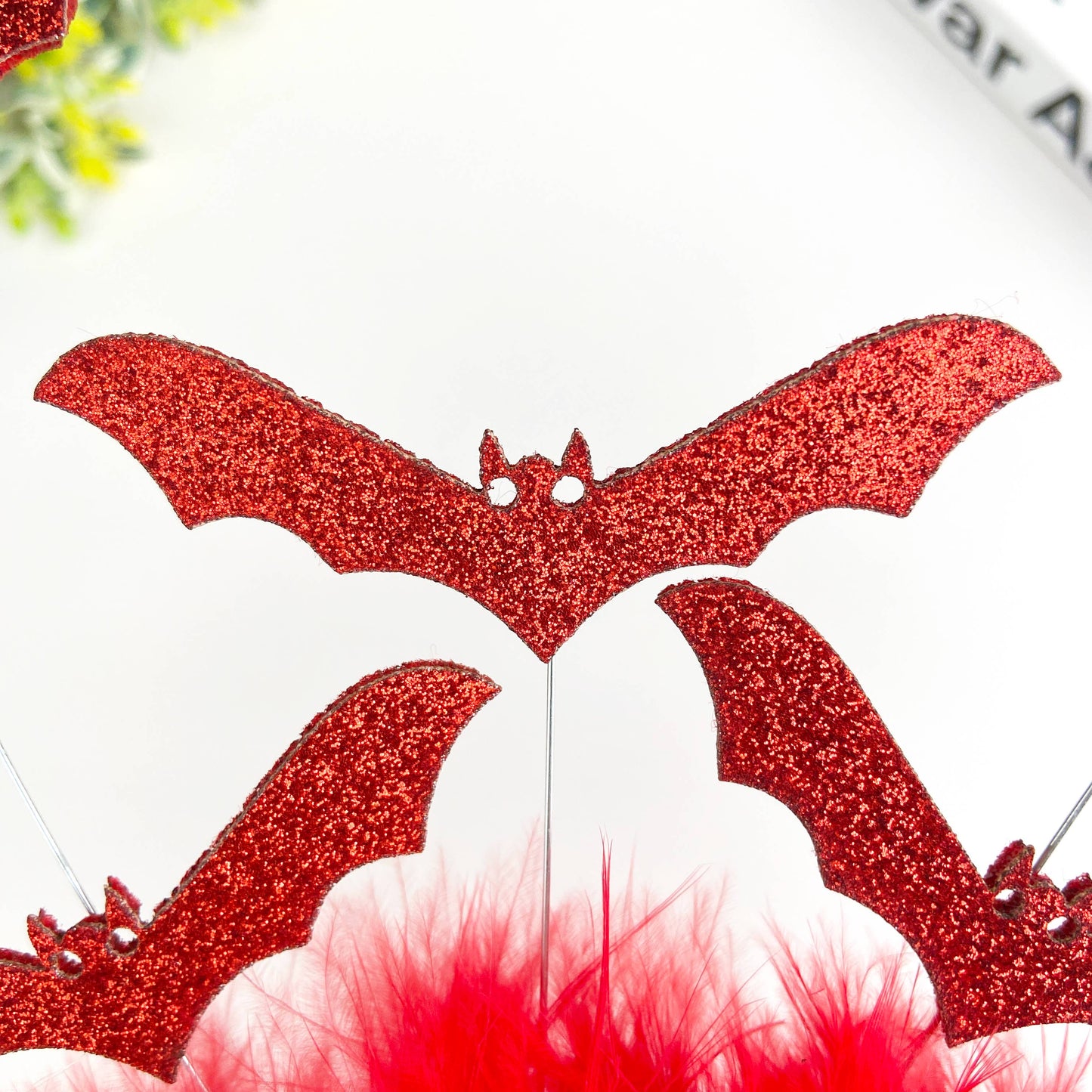 Halloween bat headband