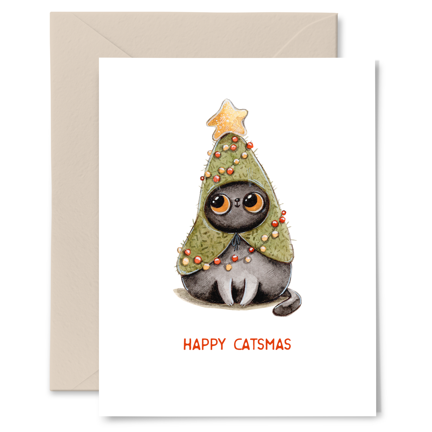 Happy Catmas Cards