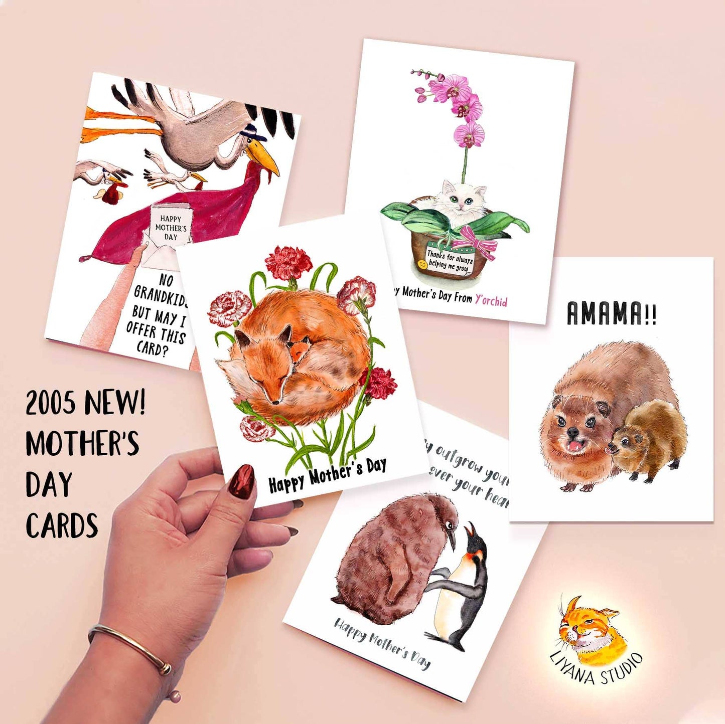 Big Baby Penguin - Funny Mother's Day Card
