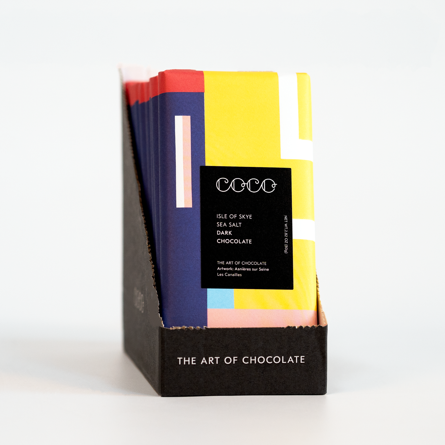 Isle of Skye Sea Salt Dark Chocolate Bar