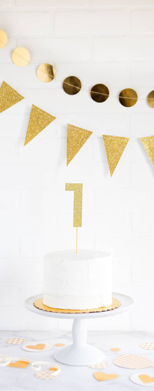 Basic Glitter Number 7