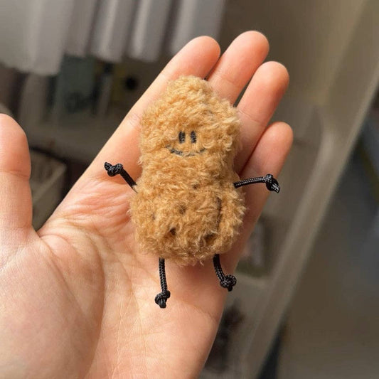 Fickle Plan | Mini Peanut Keychain