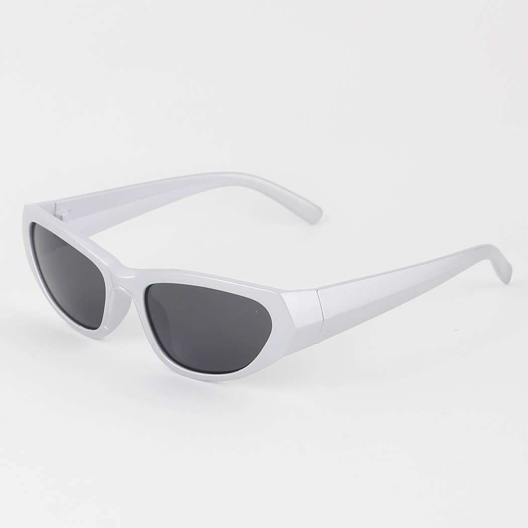 Monochrome Oval Sunglasses