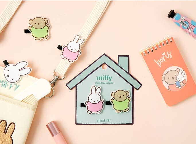 Miffy Hair Clip Pin SET