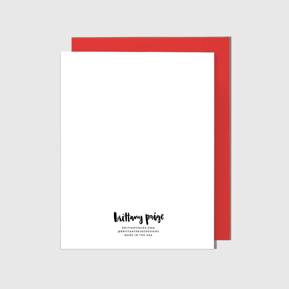 All I Want for Christmas is Books Holiday Card