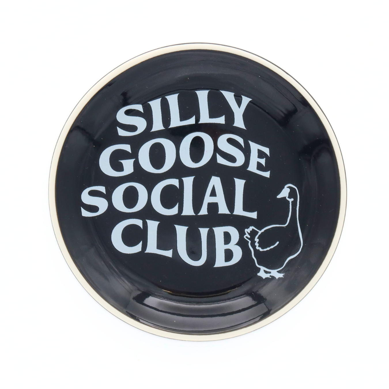 Silly Goose Social Club - Round Trinket Tray