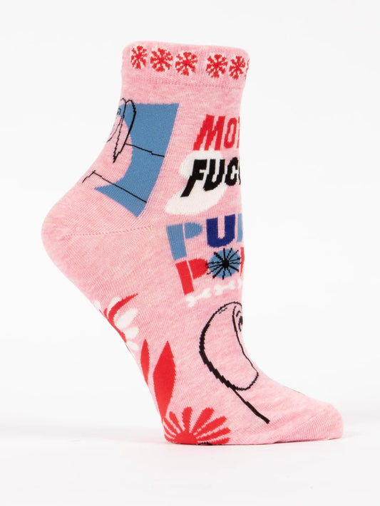 MF'in Puppy Power Ankle Socks