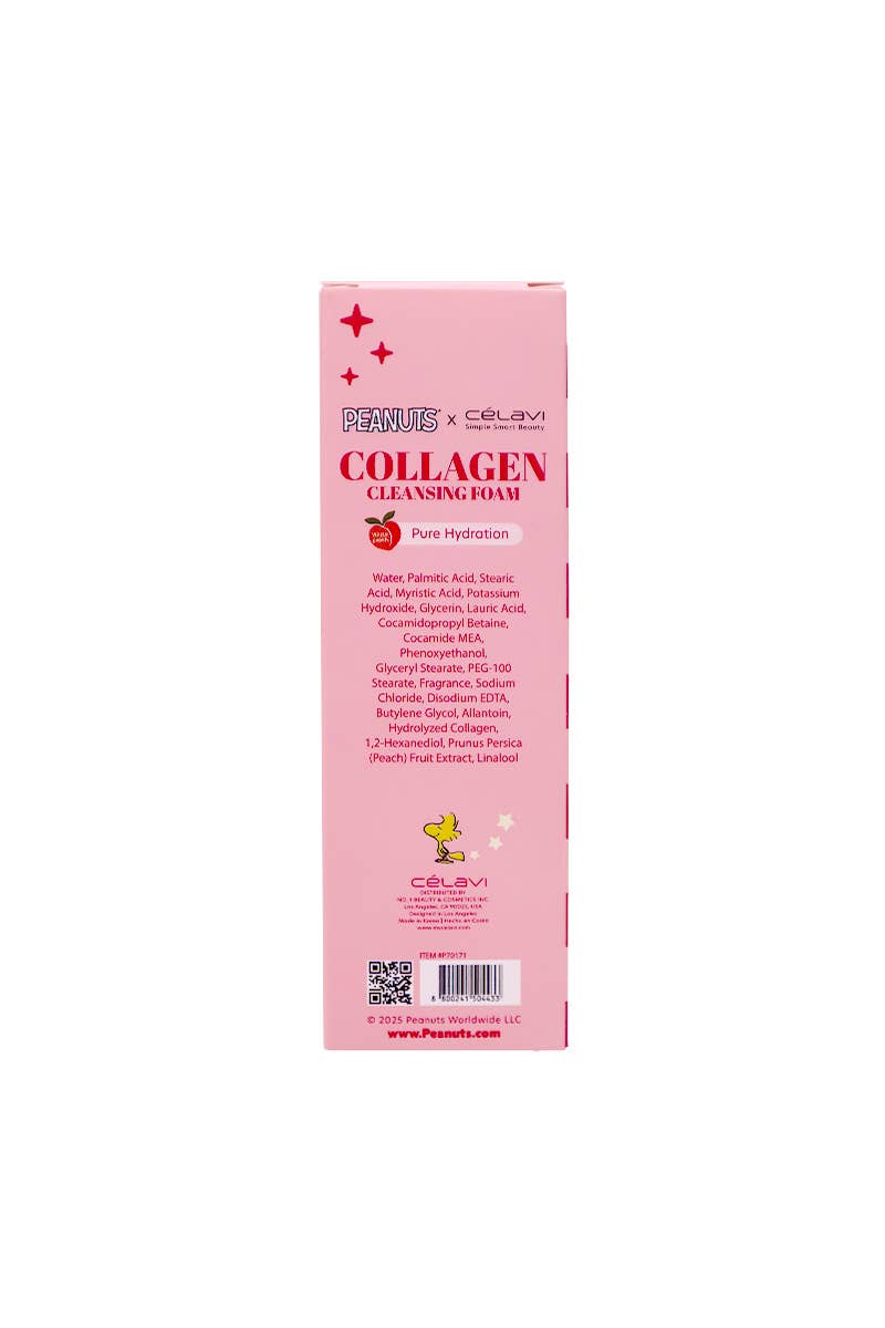 Celavi P70171 Peanuts Collagen Cleansing Foam